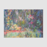 Monet Water Lily Pond Tissue Paper<br><div class="desc">Tissue Paper featuring Claude Monet’s oil painting Corner of Water Lily Pond (1918). Beautiful water lilies drifting in a pond within a serene nature landscape. A great gift for fans of impressionism and French art.</div>