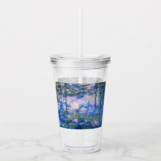 Monet Waterlilies Acrylic Tumbler
