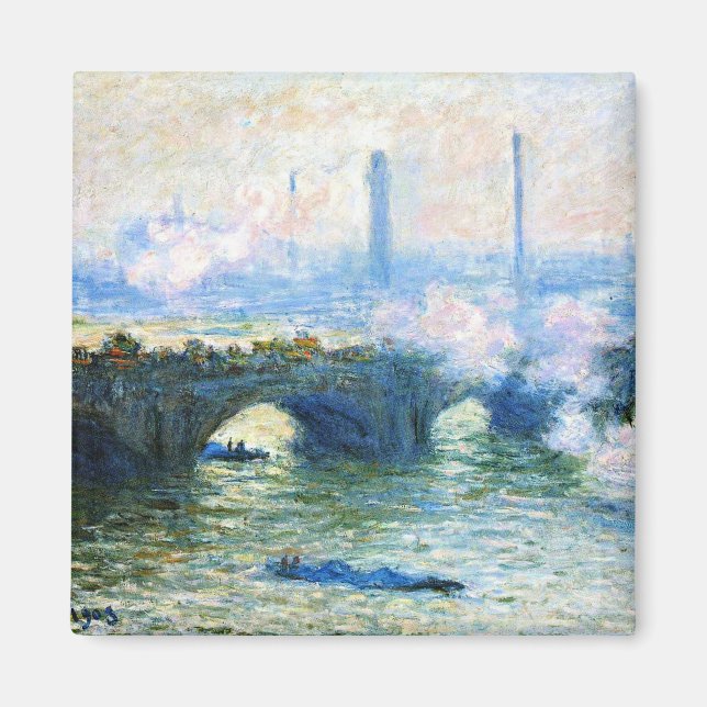 Monet - Waterloo Bridge, London  Magnet (Front)