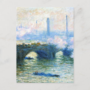 Monet - Waterloo Bridge, London Postcard