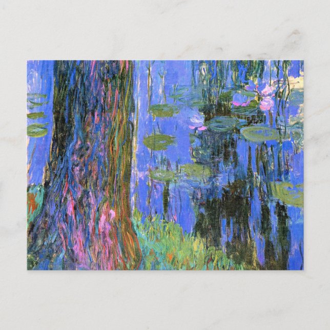 Monet - Weeping Willow and Water Lily Pond Postcard (Front)