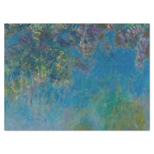 MONET WISTERIA PAINTING TISSUE PAPER