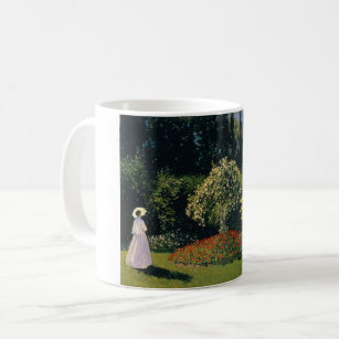 Monet - Woman in Garden Coffee Mug