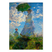 Monet Woman Parasol Impressionism (Front)