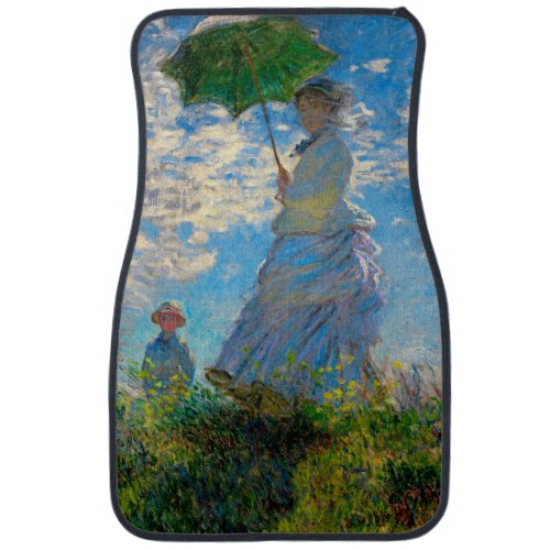 Monet Woman Parasol Impressionism Car Floor Mat