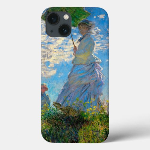 Monet Woman Parasol Impressionism iPhone 13 Case