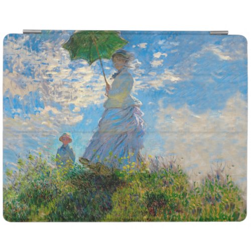 Monet Woman Parasol Impressionism iPad Smart Cover