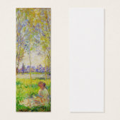 Monet Woman Seated Under The Willows Fine Art (Front & Back)