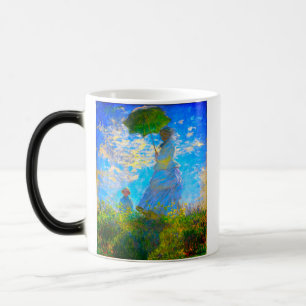 Monet Woman with a Parasol Color Morph Mug