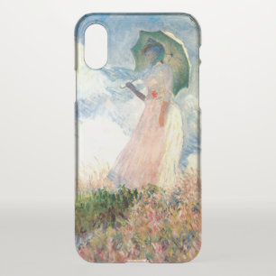 Monet Woman with a Parasol Facing Left iPhone X Case
