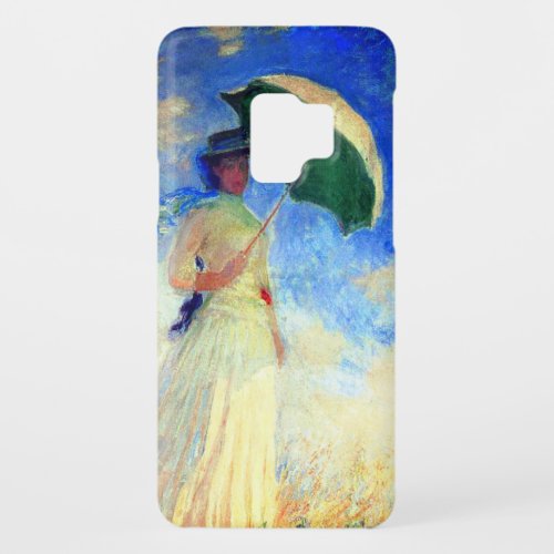 Monet Woman with a Parasol Facing Right Case_Mate Samsung Galaxy S9 Case