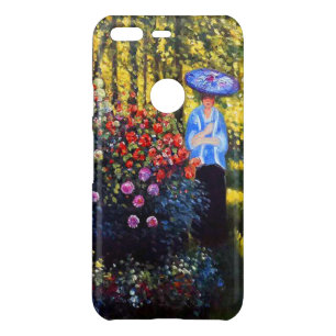 Monet Woman with a Parasol in Garden Uncommon Google Pixel Case