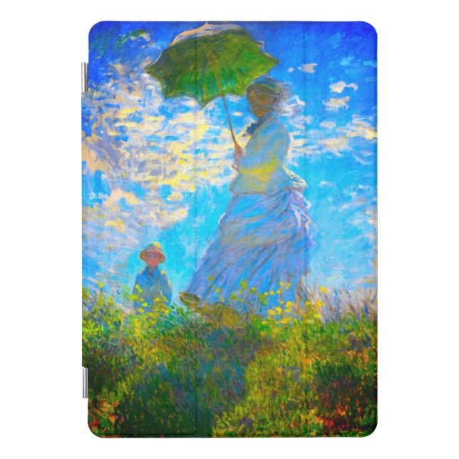 Monet Woman with a Parasol iPad Pro Cover (Front)