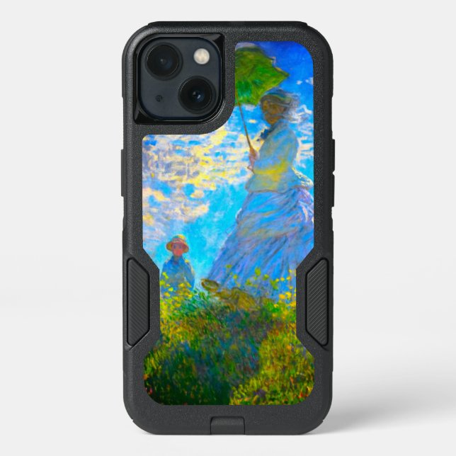  Monet Woman with a Parasol Otterbox iPhone Case (Back)