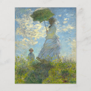 Monet Woman with a Parasol Paper