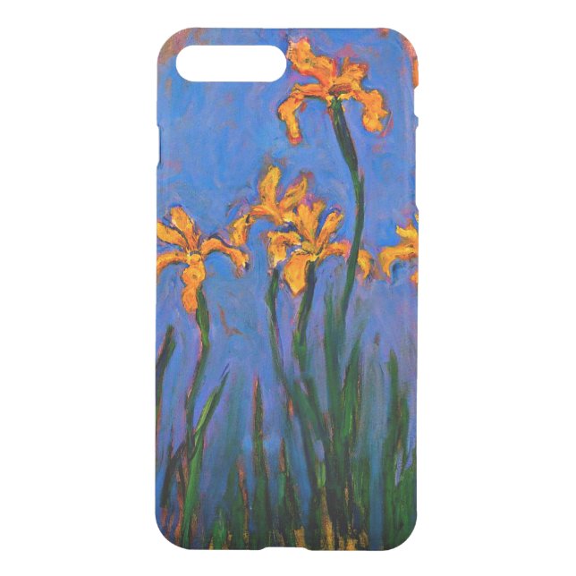 Monet - Yellow Irises Uncommon iPhone Case (Back)