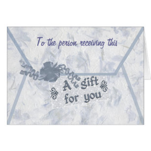 Monetary Gift Enclosure Cards