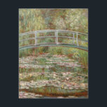 Monet's "Bridge Over a Pond of Water Lilies" 1899 Invitation<br><div class="desc">A classic artwork that has passed into the public domain and makes wonderful gifts and other products. This is one of his famous paintings from his water garden at his home at Giverny. Claude Monet (1840-1826) was one of the founders of French impressionist movement. He is perhaps most noted for...</div>