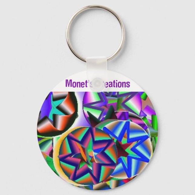 Monet's ColorFul Keychain (Front)