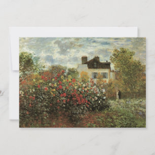 Monet's Garden at Argenteuil by Claude Monet