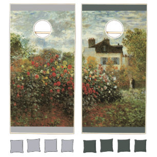 Monet's Garden at Argenteuil by Claude Monet Cornhole Set