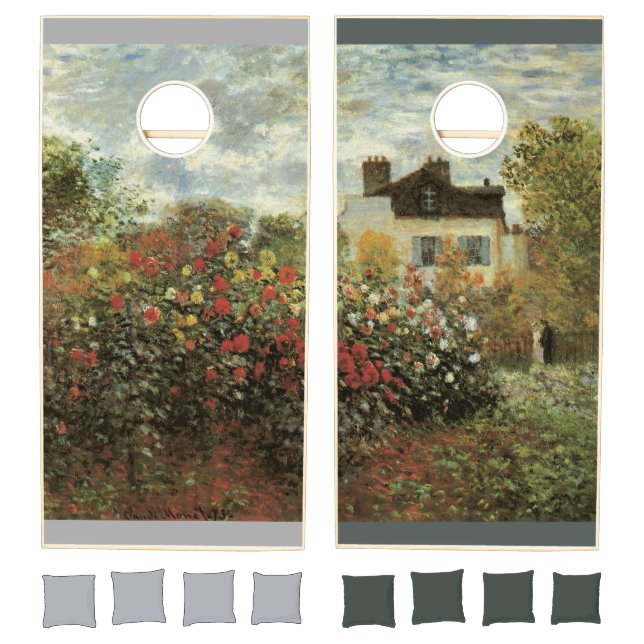 Monet's Garden at Argenteuil by Claude Monet Cornhole Set (Set)