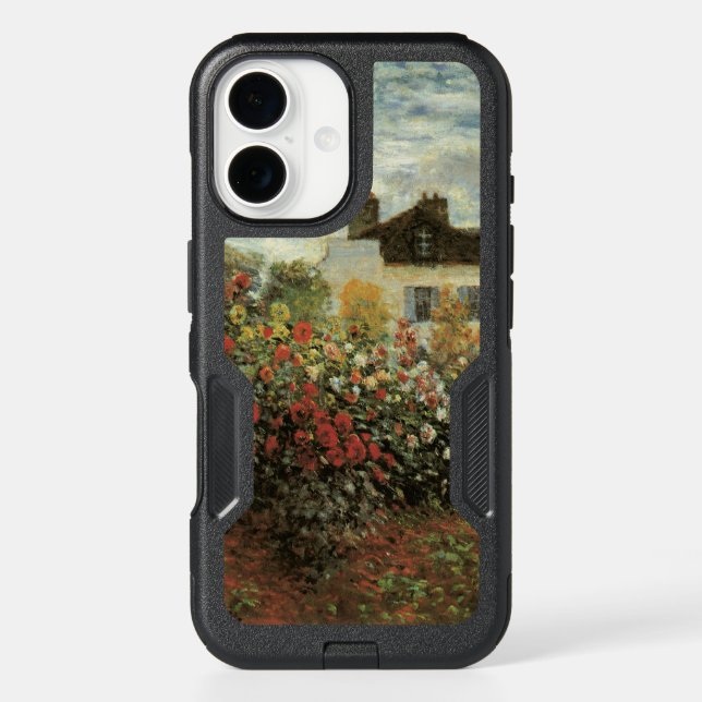 Monet's Garden at Argenteuil by Claude Monet Otterbox iPhone Case (Back)