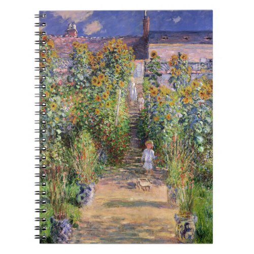 Monets Garden at Vtheuil Notebook