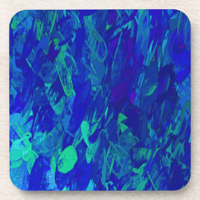 Monet's Garden Beverage Coaster (Front)