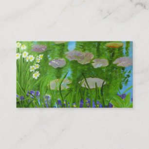 Monet's Garden Business Card