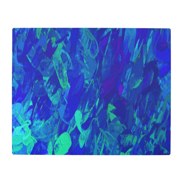Monet's Garden Metal Print (Front)