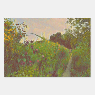 Monet's Garden Wrapping Paper Sheets