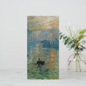 Monet's Impression Sunrise (soleil levant) - 1872 (Standing Front)