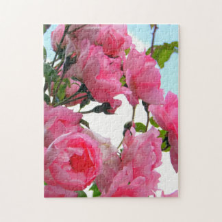 "Monet's Rose Garden" Photo Puzzle