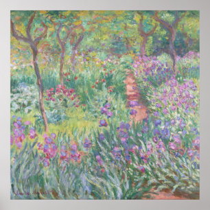 Monet's The Artist’s Garden in Giverny Poster