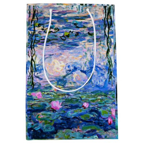 Monets Water Lilies 1919 Gift Bag