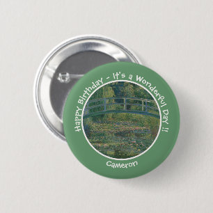 Monet's Water-Lily Pond and Footbridge Party Items Button