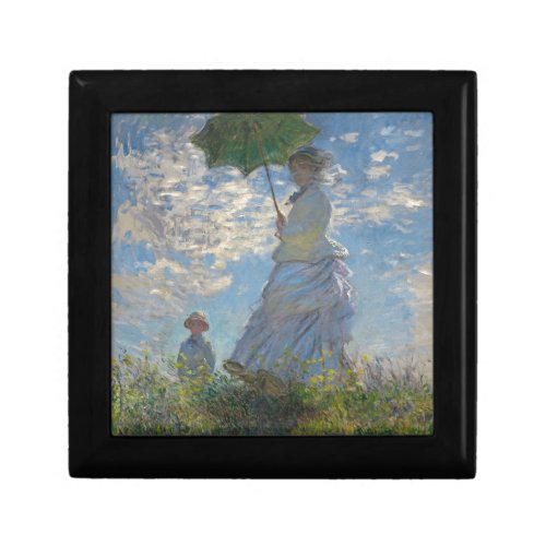 Monets Woman with a parasol Gift Box