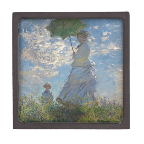 Monets Woman with a parasol Gift Box