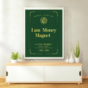 money affirmations poster