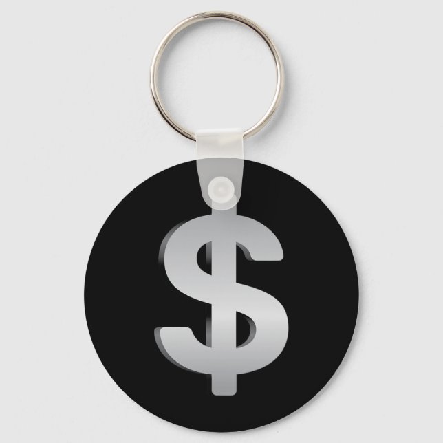 Money And Currency  Keychain (Front)