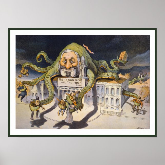 Money and Politics Poster (Front)