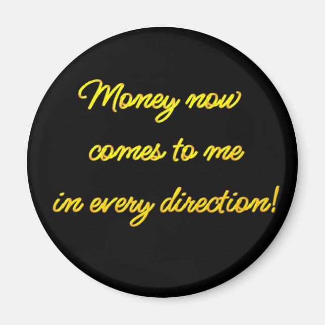 Money Attracting Magnet (Front)