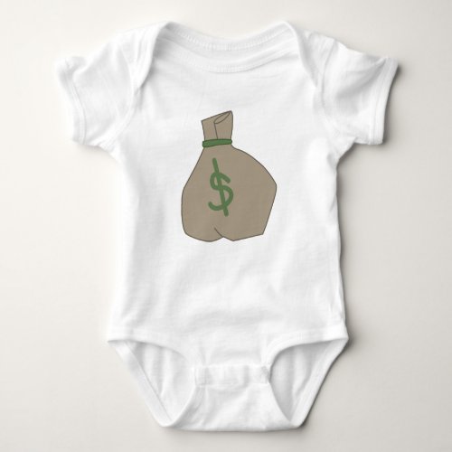 Money Bag Baby Bodysuit