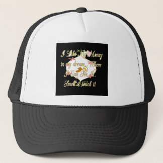 Money Bag Dream Design Trucker Hat