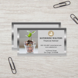 Money Bag Financial Accounting Business Card
