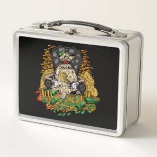 Money Bag Metal Lunch Box
