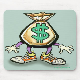 Money Bag Mouse Pad