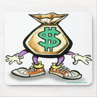 Money Bag Mouse Pad