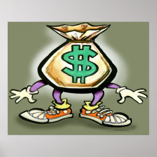 Money Bag Poster